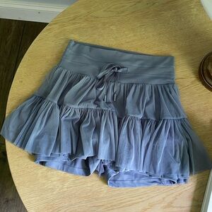 Pop flex Pirouette Skort - Blue Mist